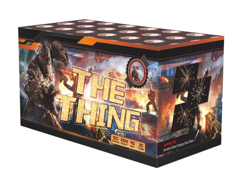 Fantastic 4 - The Thing - 50 shot cake