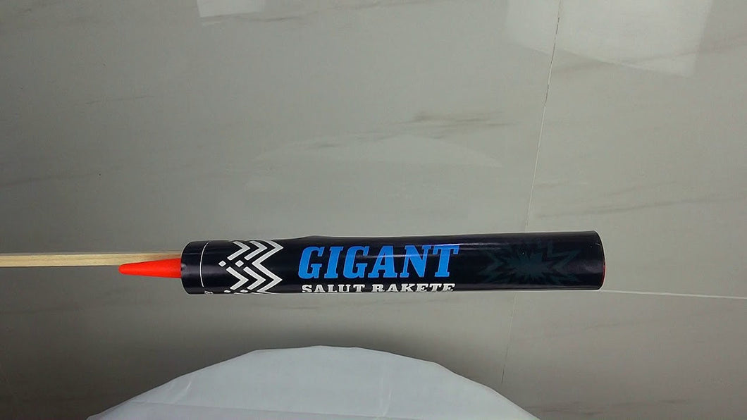 Giant Salute Rocket - 4 pack