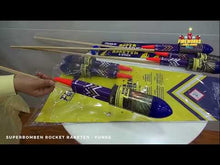 Load and play video in Gallery viewer, Superbomben Rocket Raketen - 6 pack