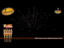 Load and play video in Gallery viewer, Cosmic Storm - 5 x Rockets - Emperor