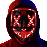 Load image into Gallery viewer, 2021 - Scary Halloween Mask, 3 Lighting Modes Light Up LED Mask