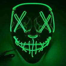 Load image into Gallery viewer, 2021 - Scary Halloween Mask, 3 Lighting Modes Light Up LED Mask