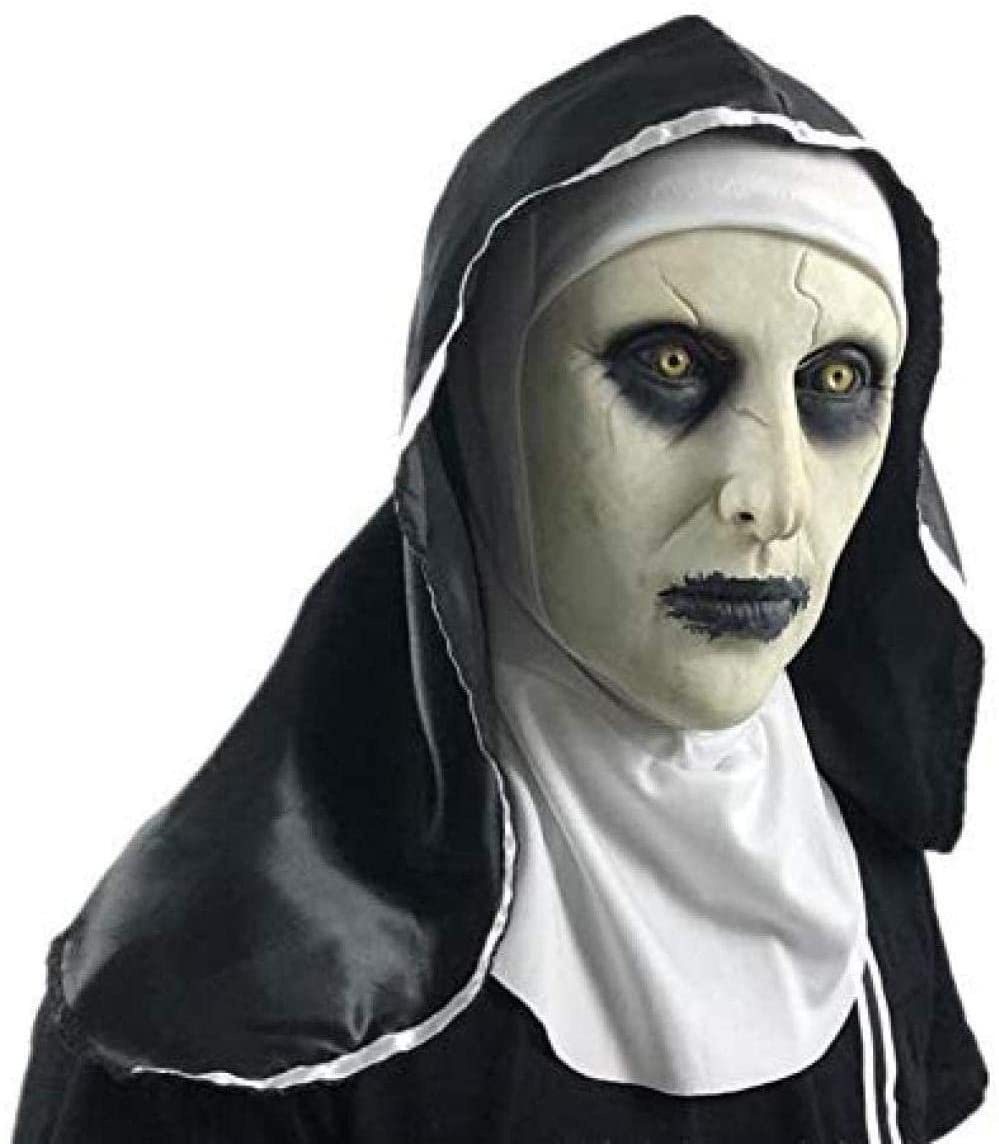 The Conjuring Valak Nun Latex Horror Mask – Firework Shop London