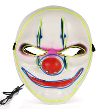 Load image into Gallery viewer, Crazy Clown Mask - LED