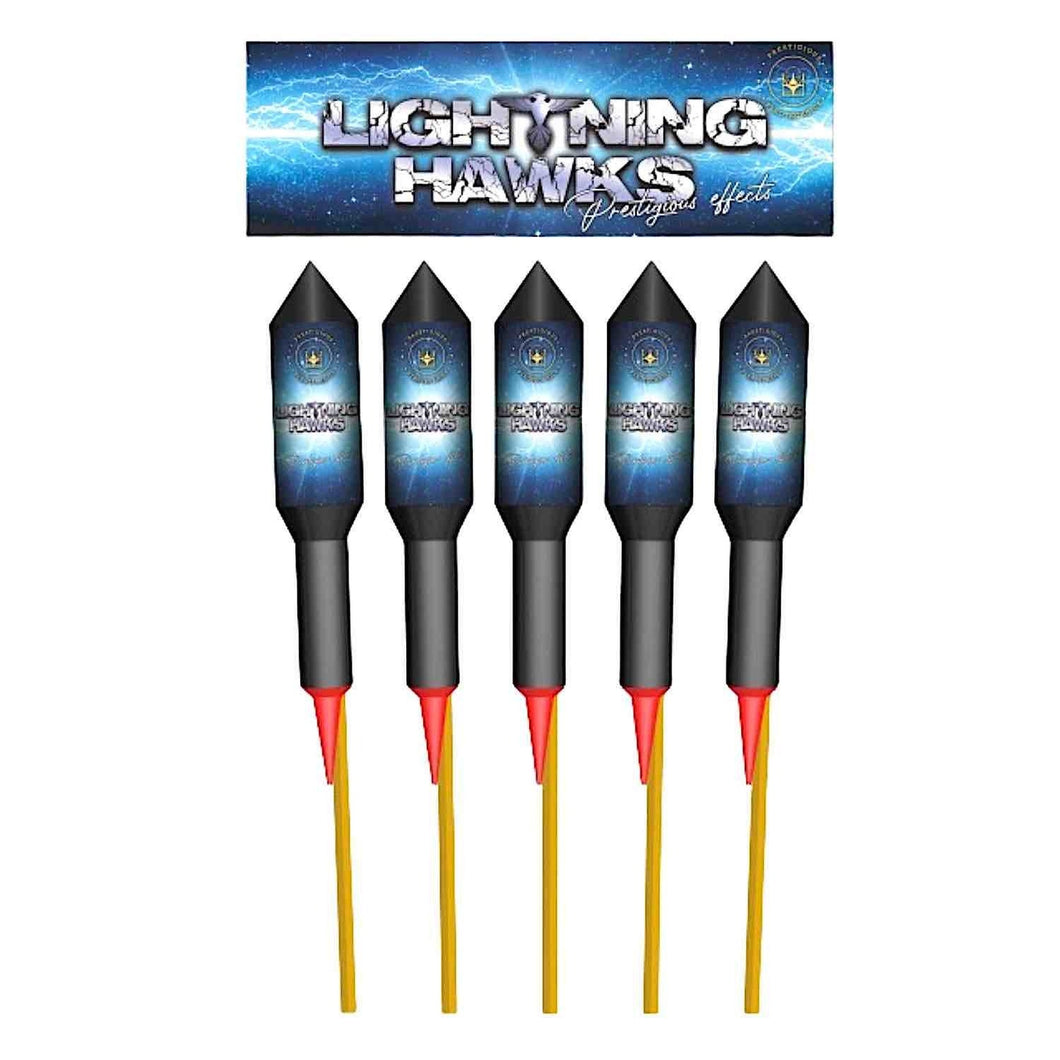 Lightning Hawk Rockets - 5 pack