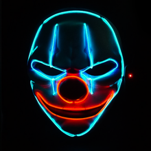Load image into Gallery viewer, Crazy Clown Mask - LED