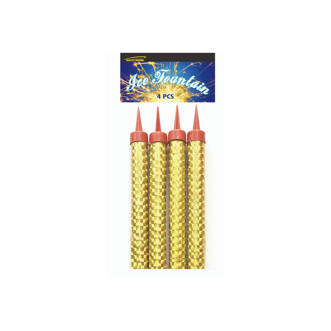Birthday cake candles - 4 pack