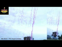Load and play video in Gallery viewer, Pink Angel - 25 shot pink smoke