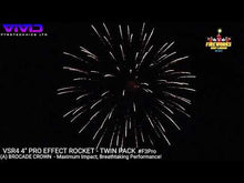 Load and play video in Gallery viewer, VSR4 - Rocket twin pack - Pro effect firework
