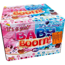 Load image into Gallery viewer, Baby Boom - Gender Reveal Baby Shower Firework- 49 Shot
