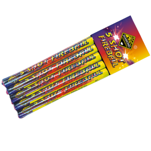5 Shot Fireball Candle - Diamond (5 pack)