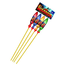 Load image into Gallery viewer, Air Warrior - 4 x Rockets - Big Shotter
