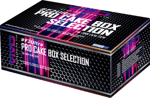 F2 Ultra Pro 6 Cake Pack Box Selection - Vivid – Firework Shop London