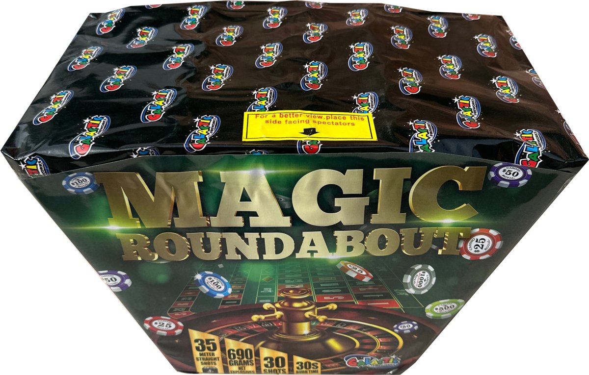 Magic Roundabout - 30 shot - 28 seconds – Firework Shop London