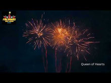 Load and play video in Gallery viewer, Queen Of Hearts- 400 Shot Barrage - Pyro Mafia
