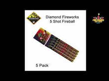 Load and play video in Gallery viewer, 5 Shot Fireball Candle - Diamond (5 pack)
