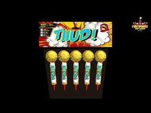 Load and play video in Gallery viewer, Thud Rockets - 5 Pack - Gemstone
