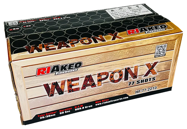 Weapon X - 77 Shots - Riakeo