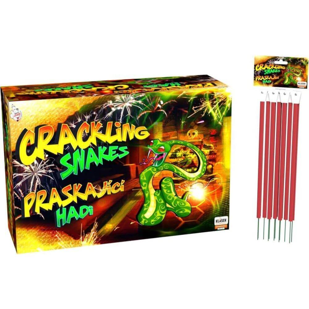 Crackling Snakes - 12 Pack