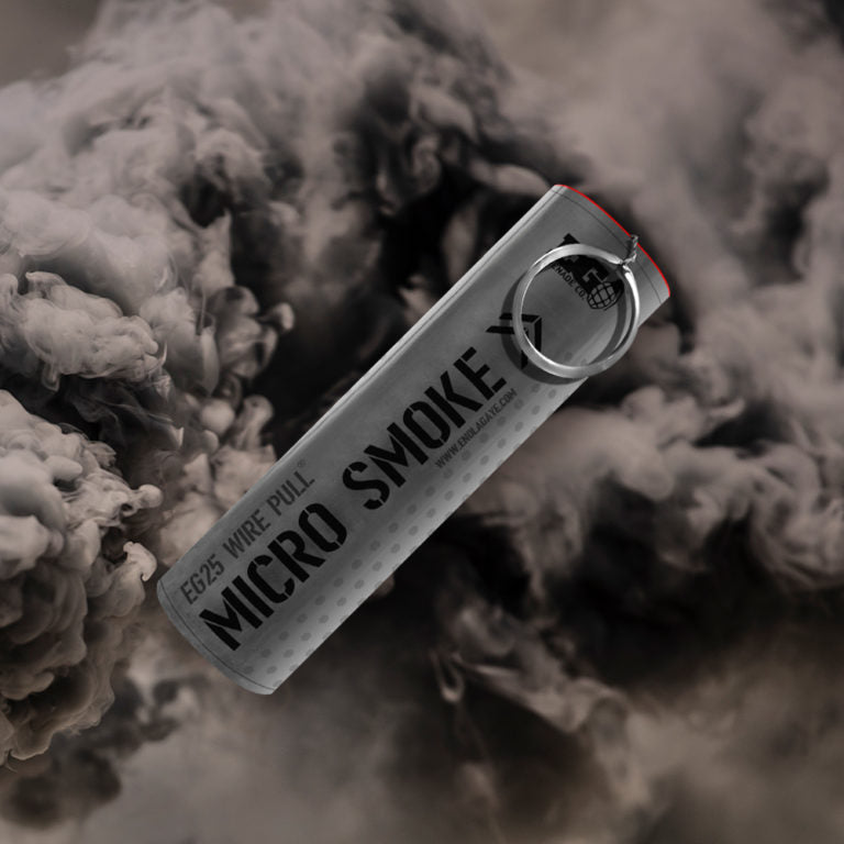EG25: Wire Pull® Micro Smoke Grenade (25 second duration)