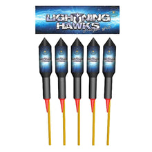 Load image into Gallery viewer, Lightning Hawk Rockets - 5 pack

