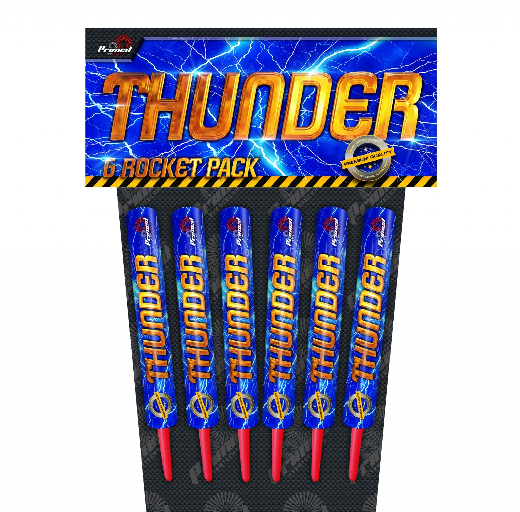 Firework Shop Rockets THUNDER ROCKET PACK - 6 pack – Firework Shop London