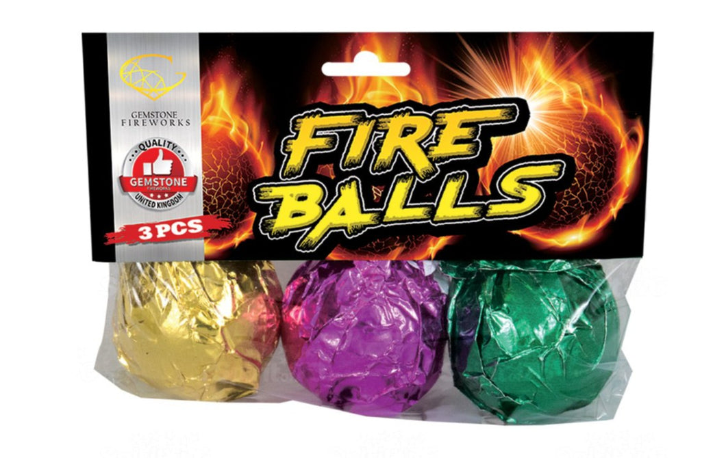 Fire Balls - 3 pack