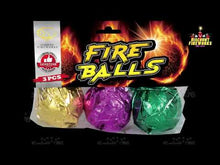 Load and play video in Gallery viewer, Fire Balls - 3 pack
