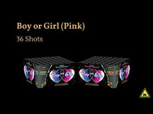 Load and play video in Gallery viewer, Boy or Girl - 36 shot by Hallmark Fireworks
